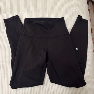 lululemon athletica Black Wunder Under High-Rise Leggings size 4